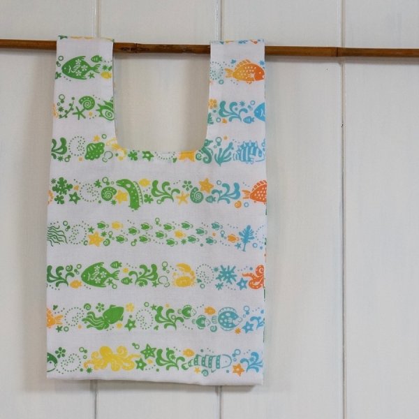 画像10: コンビニバッグ|お好きな手ぬぐいでオーダー (10)