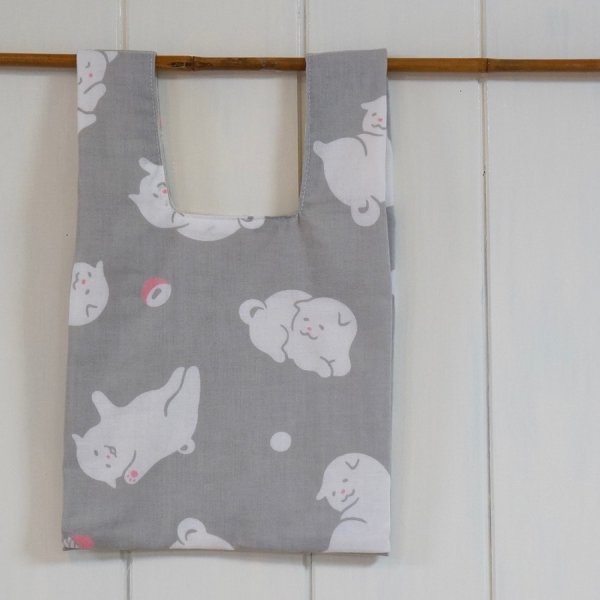 画像5: コンビニバッグ|お好きな手ぬぐいでオーダー (5)