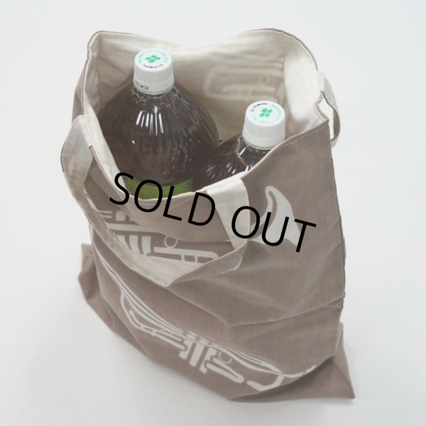 画像4: 手ぬぐいトートバッグ|トランペット (4)