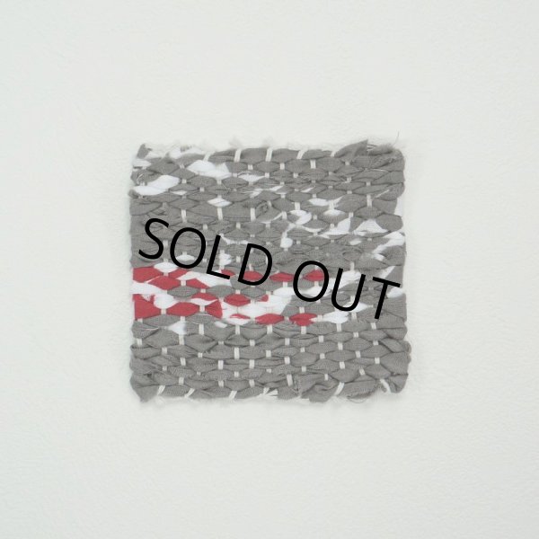 画像2: さきおりコースター(グレー) (2)