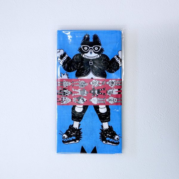 画像2: 手ぬぐい｜福猫　-たまちゃん- (2)