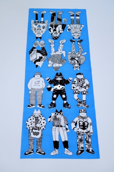 画像6: 手ぬぐい｜福猫　-たまちゃん- (6)