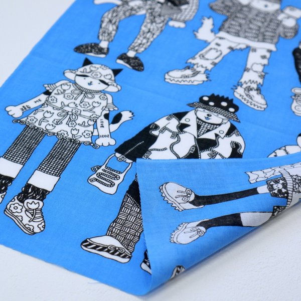 画像4: 手ぬぐい｜福猫　-たまちゃん- (4)