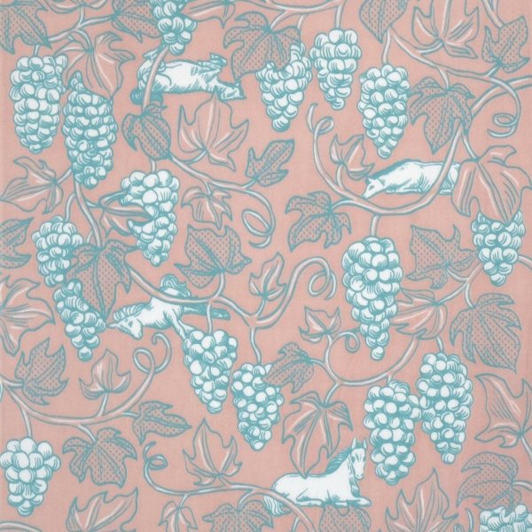 画像5: 手ぬぐい｜戯れるシリーズ　ウマとブドウ（ピンク）　-Pink Giraffe- (5)