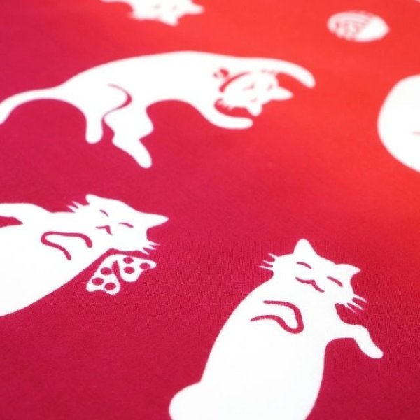 画像2: 手ぬぐい | ごろごろねこ (2)