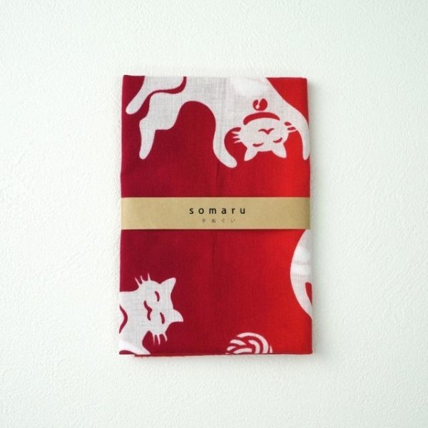 画像3: 手ぬぐい | ごろごろねこ (3)