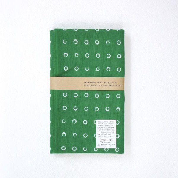 画像4: 手ぬぐい | ねぎとうどんの豆絞り (4)