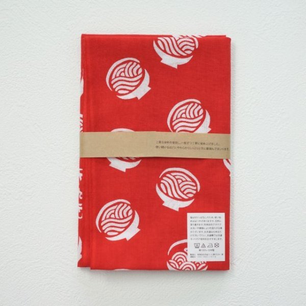 画像4: 手ぬぐい | うどん通（赤） (4)
