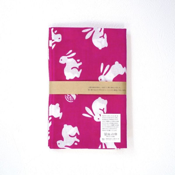 画像4: 手ぬぐい | うさぎとうどん (4)